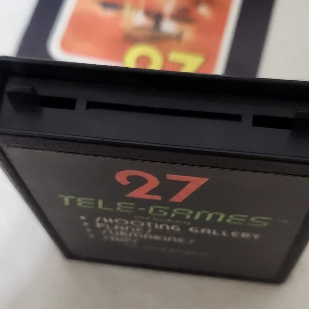 Vintage Video Game Target Fun Atari 2600, 1977 Sears Tele-Games Complete Box